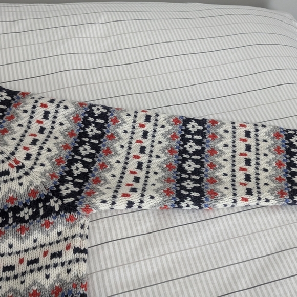 L.O.C.G men's sweater M 50% lamb's wool 50% acrylic - Picture 9 of 9